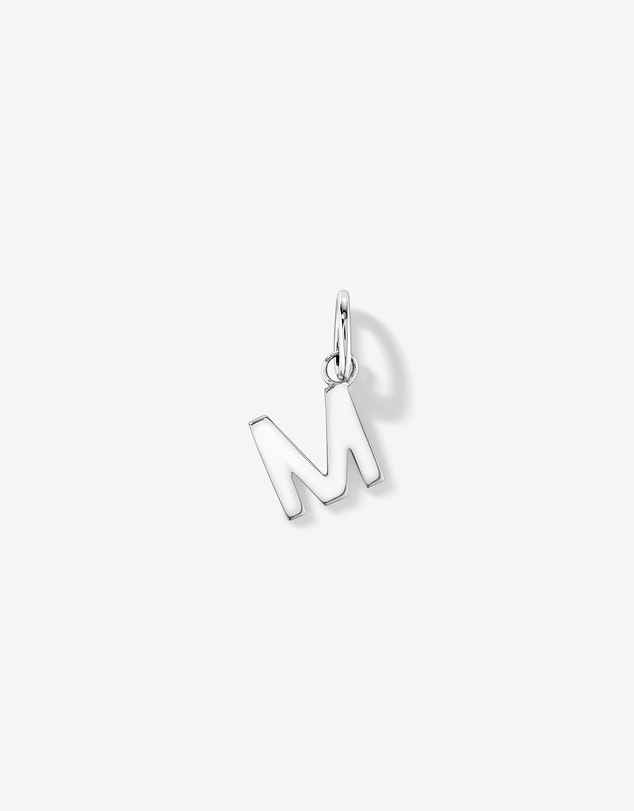 Michael Hill - Letter M Initial Pendant in Sterling Silver