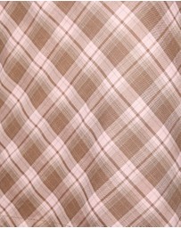 Dazie - Kaia V-Neck Check Mini Dress