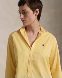 Polo Ralph Lauren - Relaxed Fit Striped Cotton Shirt - ICONIC EXCLUSIVE