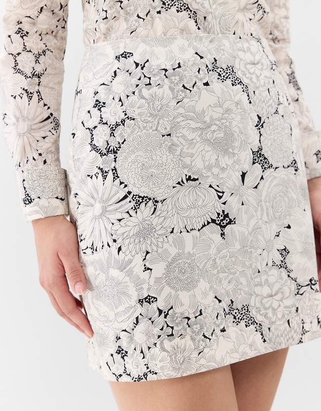 Farage - Liberty Bloom Mini Skirt