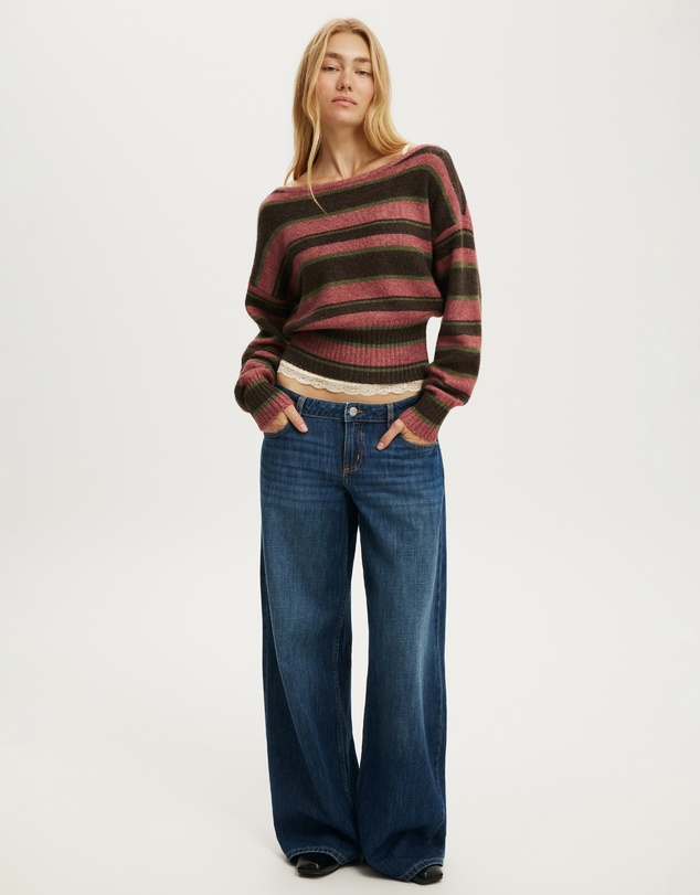 Cotton On - Softest Luxe Off Shoulder Knit Top