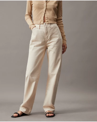Calvin Klein Jeans - High Rise Straight Carpenter Jeans