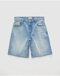 Cotton On - Baggy Denim Shorts