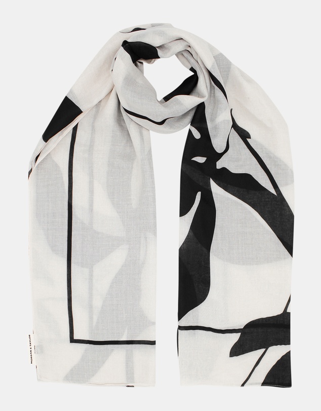 Morgan & Taylor - Jennifer Light-Weight Scarf in Cream