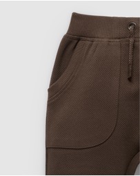 Purebaby - Slouchy Track Pant -Kids-Babies