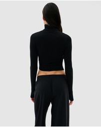Splits59 - Lennon Rib Turtleneck Top
