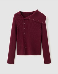 M.N.G - Cardigan With Shawl Collar