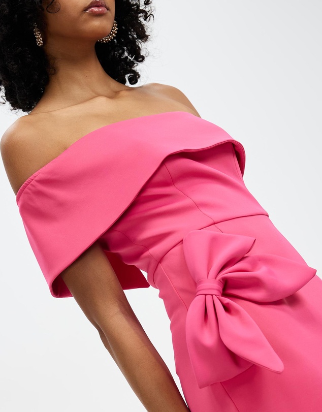 Romance by Honey and Beau - Serena Bow Midi Dress