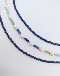 Miz Casa and Co - Crystal Beaded Bracelet Stack