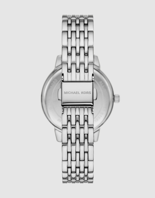 Michael Kors - Melissa Silver Tone Chronograph Watch