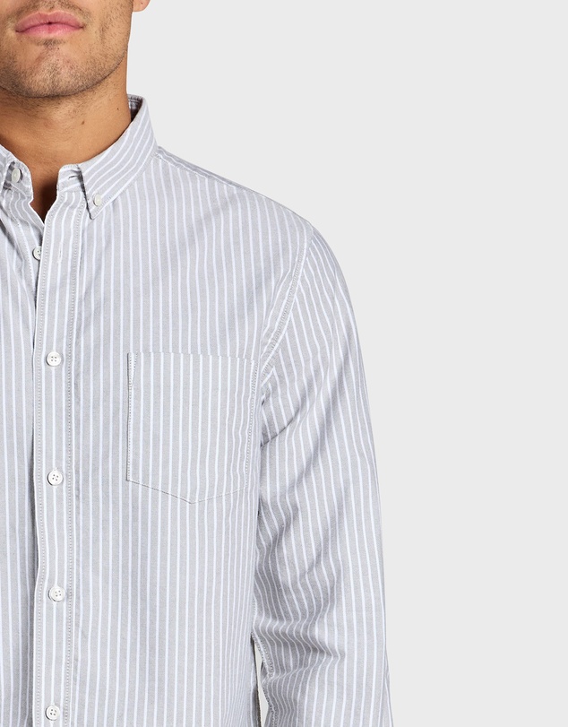 Academy Brand - Dillon Stripe Oxford Shirt