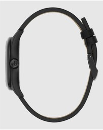 rag & bone - Rag & Bone Dean Black-Tone Analogue Watch