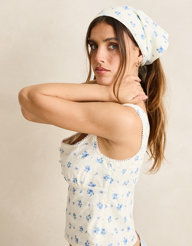Rhythm - Dahlia Head Scarf