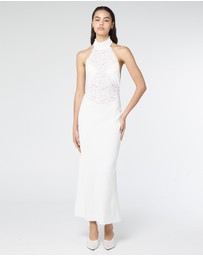 Third Form - Serenade Lace Halter Maxi