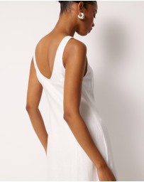 AERE - Fern Linen Maxi Dress