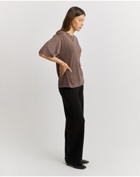 Toorallie - Extrafine Relaxed Knit Tee