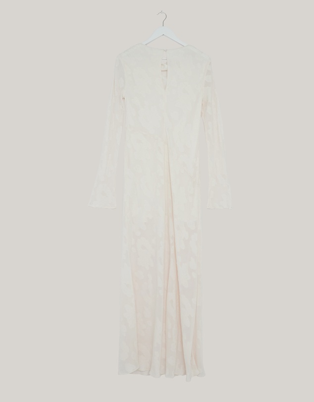 Revibe - Repaired Shona Joy Bowery Long Sleeve Maxi Dress - AU 10
