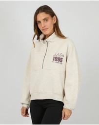 All About Eve - Eve Team 1/4 Zip Oat