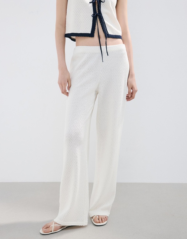 M.N.G - Straight Knitted Trousers