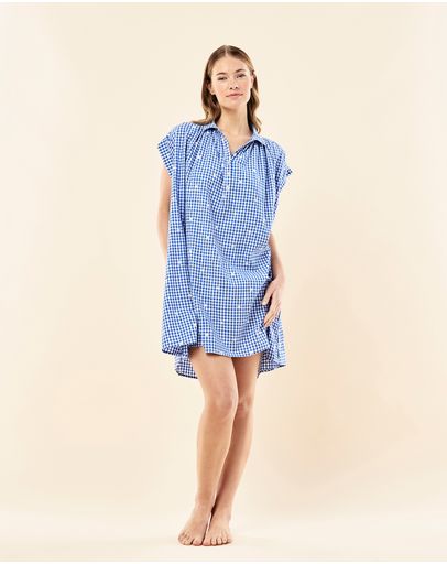 Victoria Blue/White