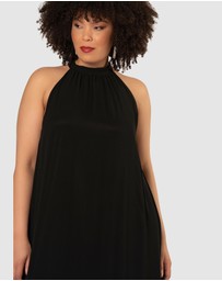 Pink Dusk by Curve Project - Heat Waves Maxi Dress