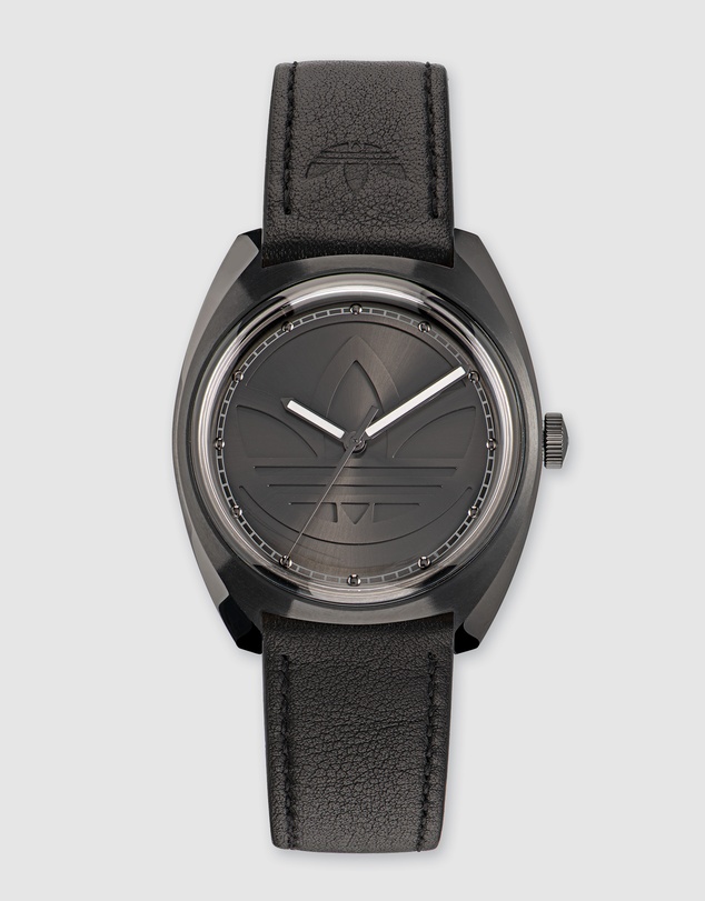 adidas Originals - Edition One - Black Case & Leather Band
