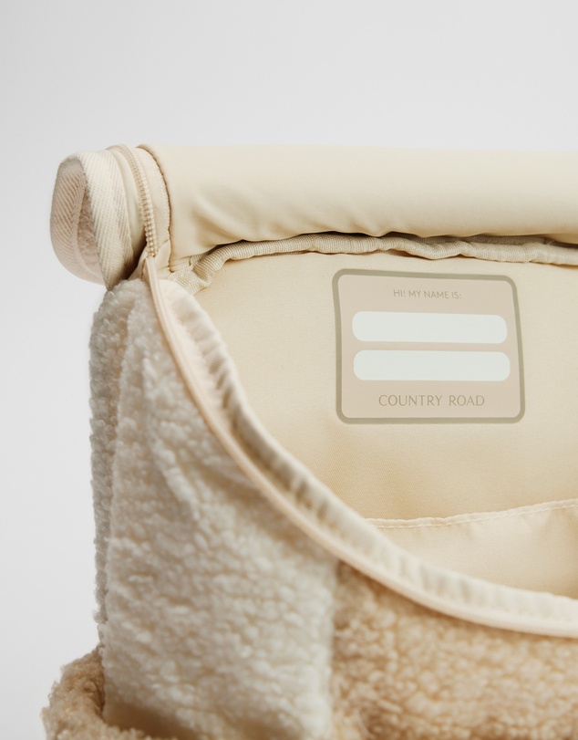 Country Road - Sherpa Spliced Backpack