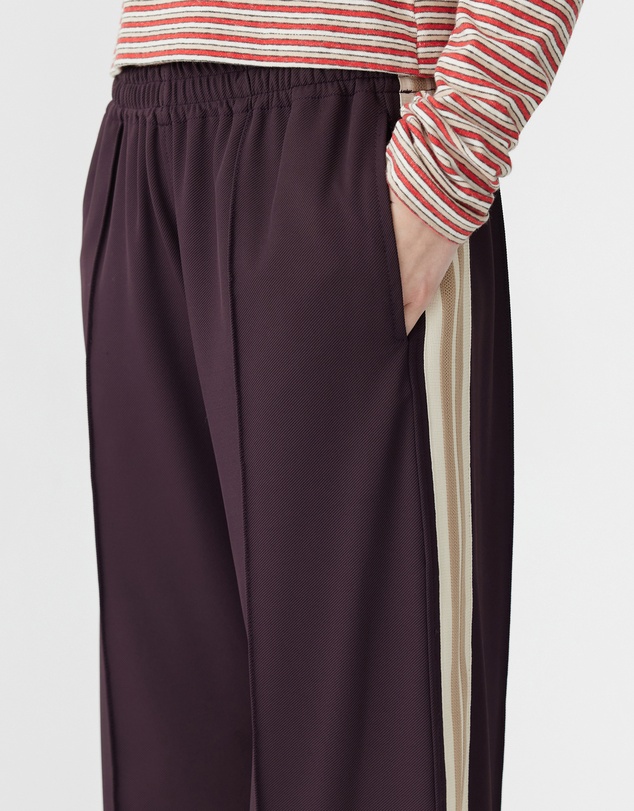 Bassike - Wide Leg Athletic Tape Pants
