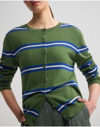 Oxford - Margurite Striped Cardigan