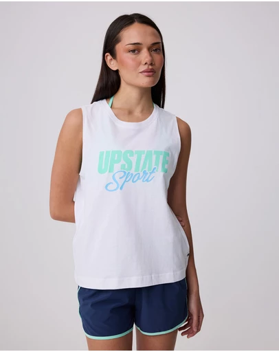 Upstate - Pinnacle Tank - White
