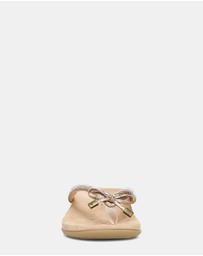 Vionic - Bella Toe Post Sandal - Rose Gold Metallic Croc
