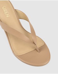Siren - Charlize Thong Wedges