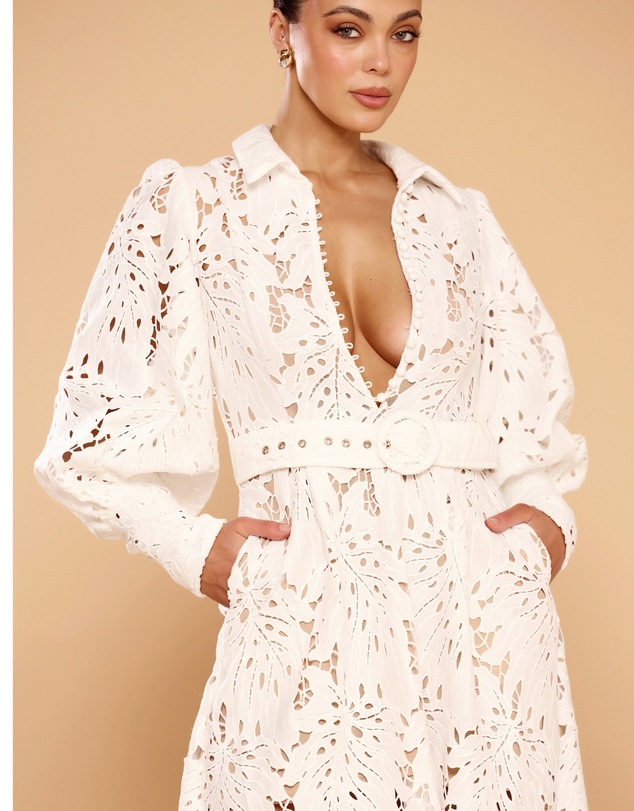 CATHERINE FERRARO - Ophelia Belt Dress