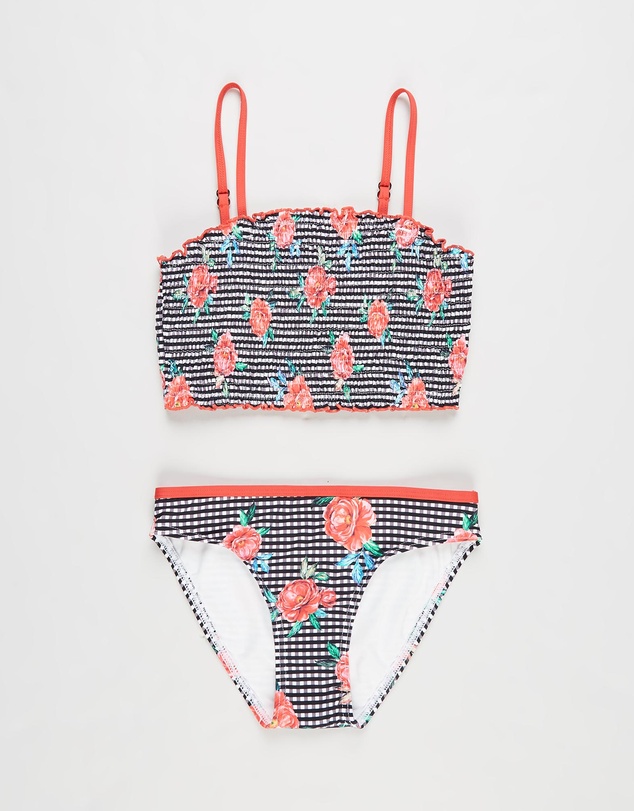 Bluesalt Beachwear - VacationTime Girls Ruched Bikini - Kids-Teens