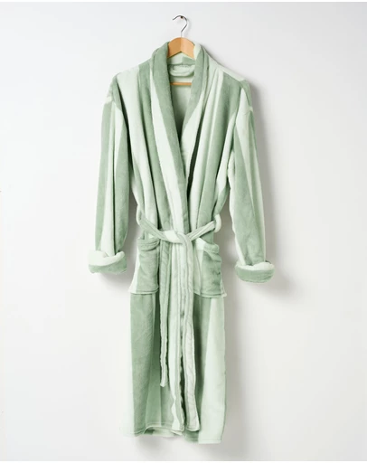 Linen House - Ocean City Plush Robe