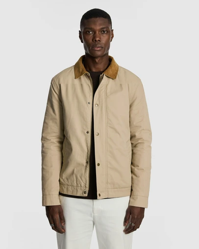 yd. - Fraser Contrast Collar Jacket