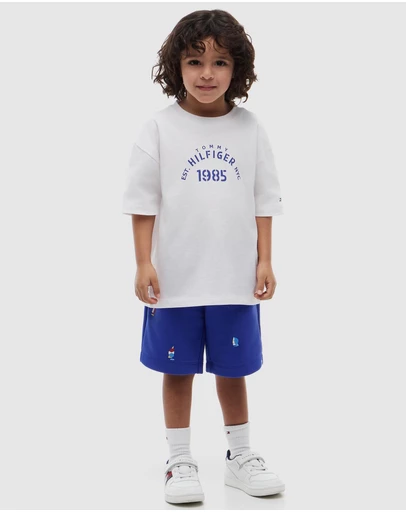 Tommy Hilfiger - Short And Tee Set - Kids-Teens
