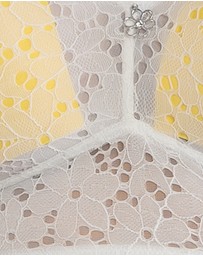 Parfait - Mia Daisy Wirefree Padded Longline Lace Bralette