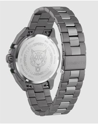 Plein Sport - Plein Urban Pulse 47mm Green dial and Stainless steel strap