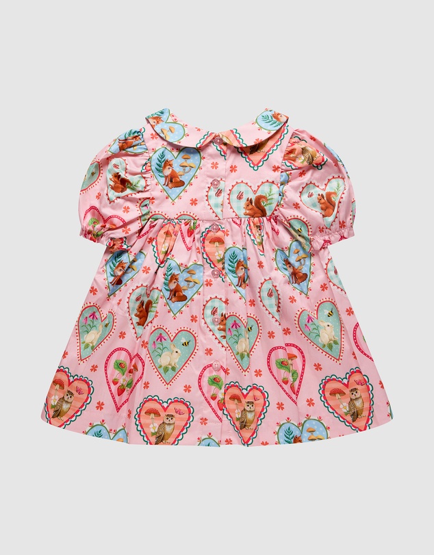 Fleur Harris - 'Woodland Love' Divine Dress and Headband Set in Peach