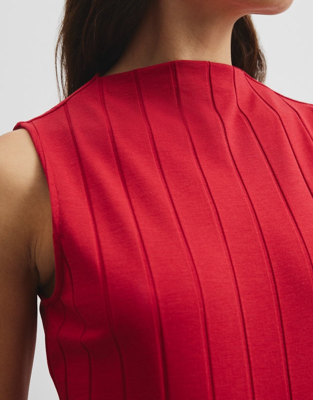 Country Road - Mock Neck Rib Tank