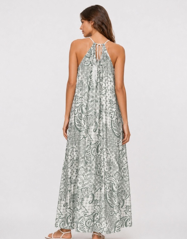 Vero Moda - Cille Halterneck Summer Maxi Dress