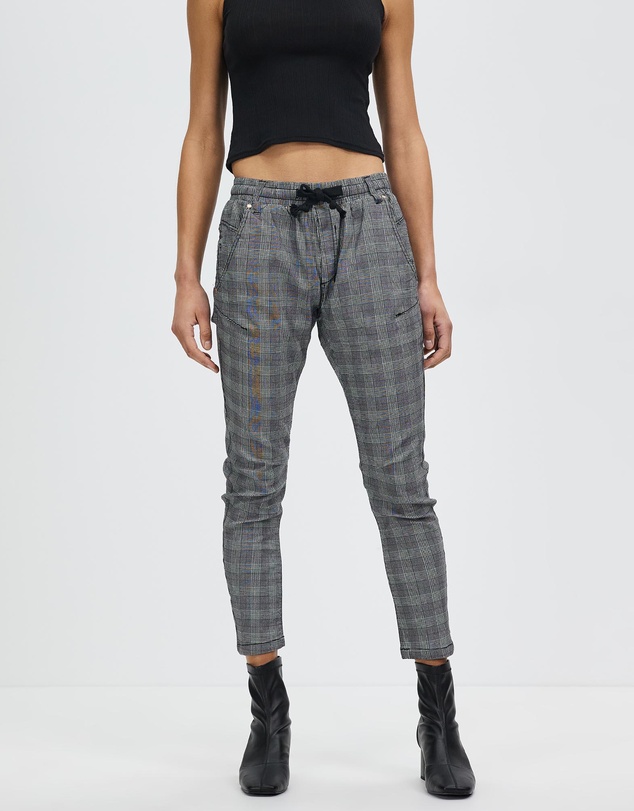 DRICOPER DENIM - Active Wild Ginger Check Jeans