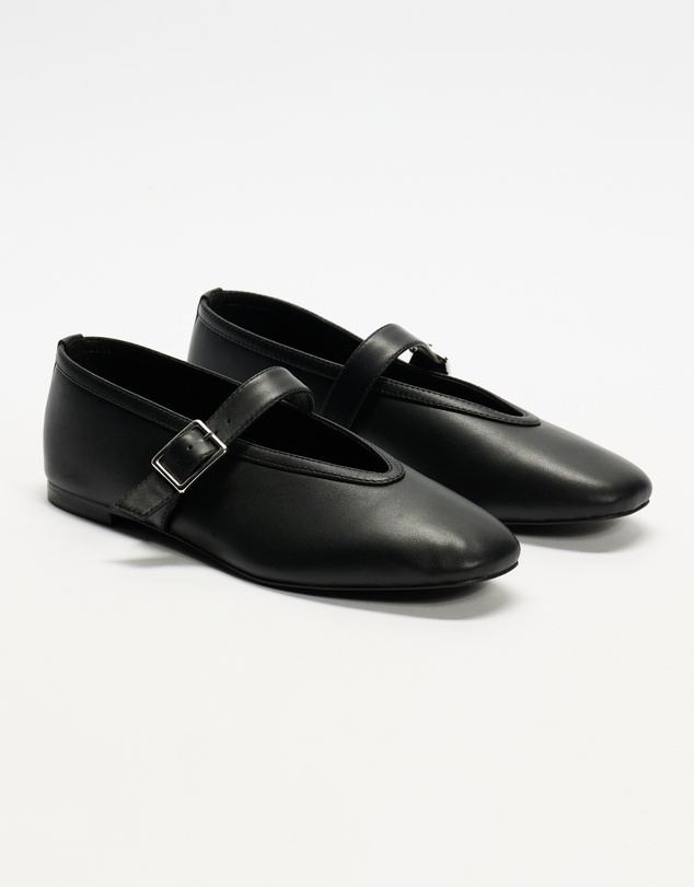 Atmos&Here - Riley Leather Ballet Flats