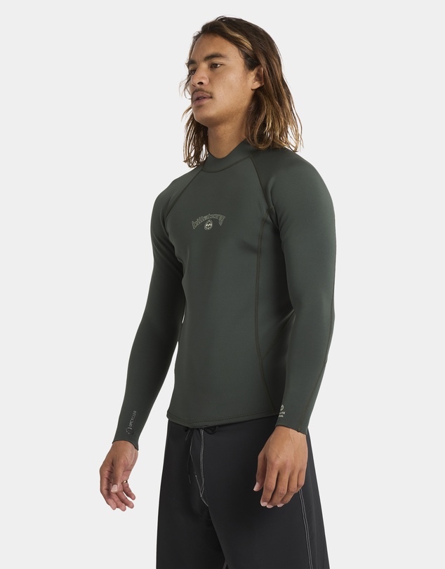 Billabong - Mens 1/1Mm Absolute Natural Long Sleeve Wetsuit Top
