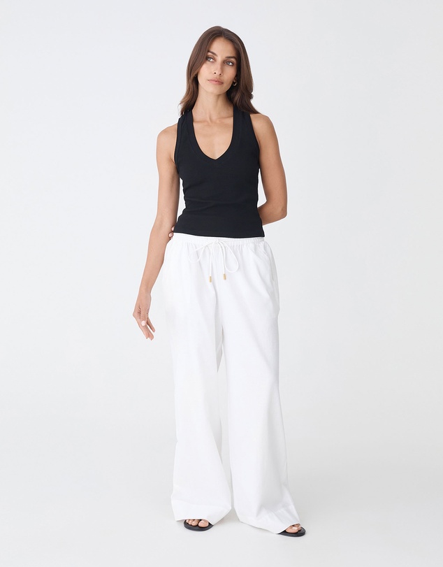 Forcast - Bronte Cotton Drawstring Pants