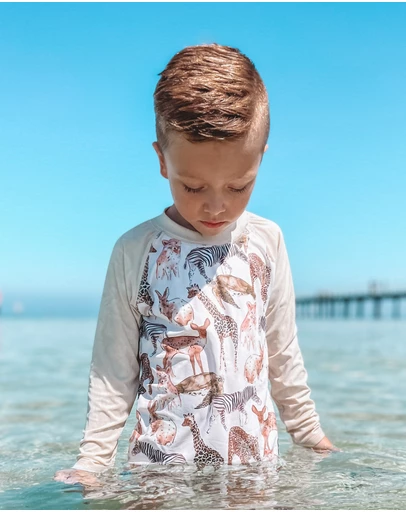 WITH LOVE FOR KIDS - Swim Long Sleeve Rashie - Babies - Kids