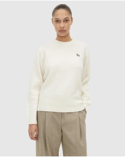 C&M CAMILLA AND MARC - Atlas Knit Sweater With Embroidery