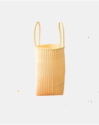 Mimmi Terra - Woven Eco Tote Limone