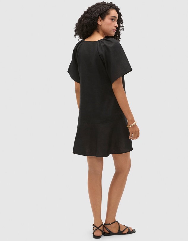 Seed Heritage - Core Linen Flutter Mini Dress